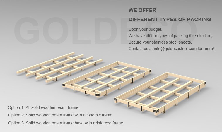 Stainless steel packing