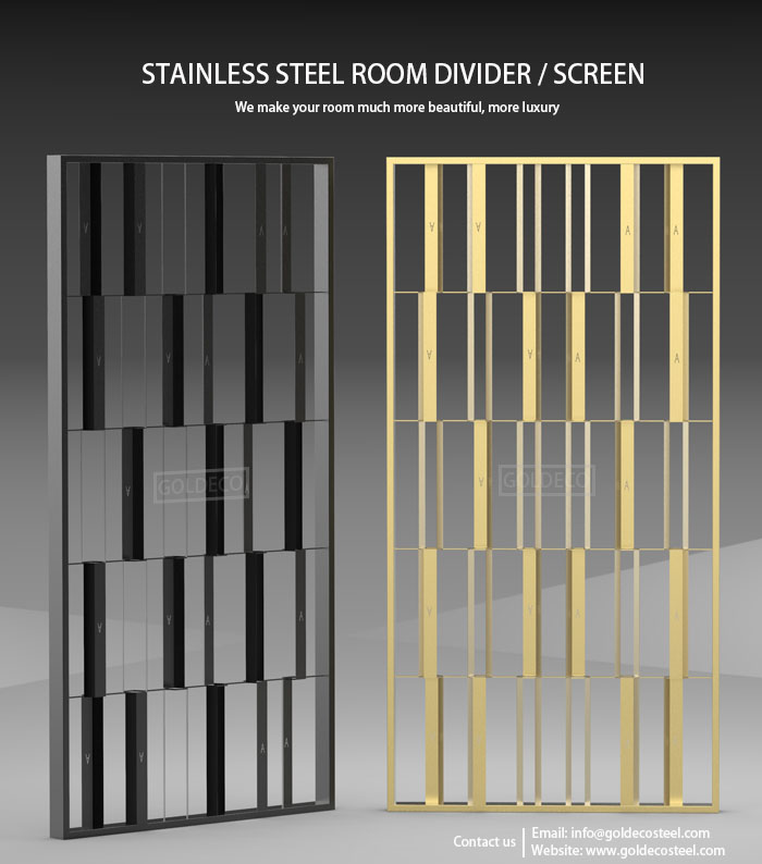 Stainless Steel Room Divider -
