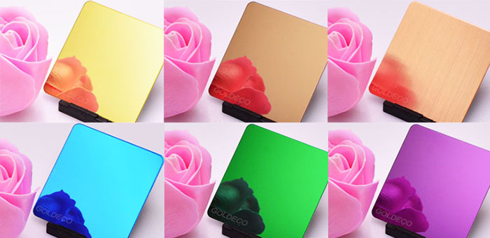 Mirror Colored Stainless Steel Sheet Supplier -