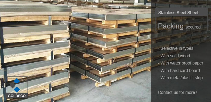 201 Mirror Stainless Steel Sheet Supplier - Packing of sheets