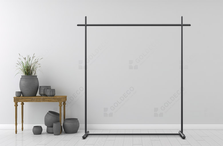 commercial stainless steel clothing display rack double sided commercial stainless steel clothing display rack double sided