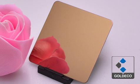 Colored Ti Rose Gold Stainless Steel Sheet Suppliers