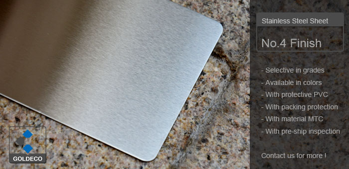 Stainless Steel Sheet No.4 Supply