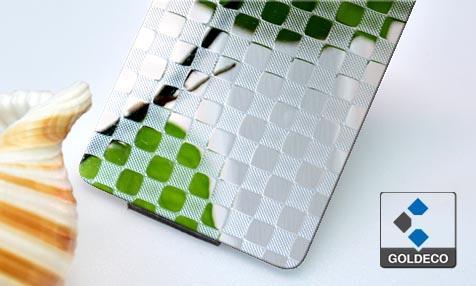 Emboss Stainless Steel Plate