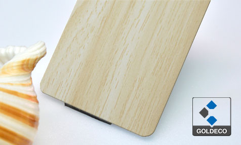 Wooden Heat Transfer Printing Stainless Steel Sheet