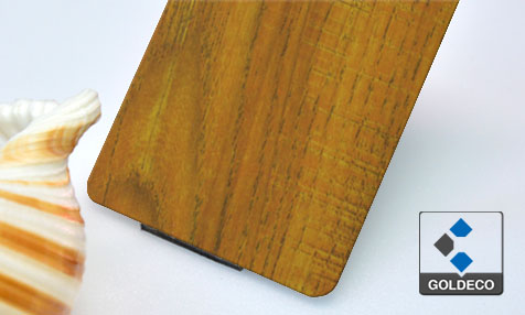 Wooden Heat Transfer Printing Stainless Steel Sheet