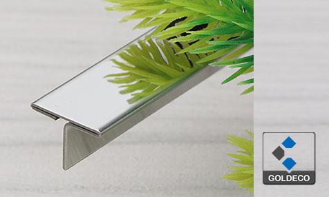 China Stainless Steel T Shaped Mirror Trim