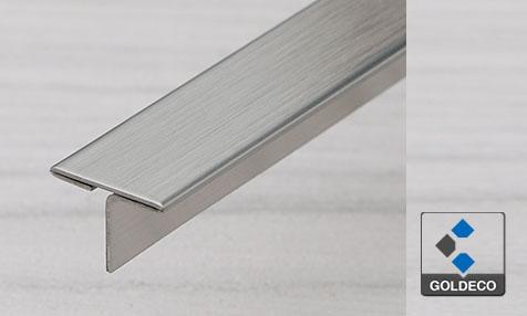 China Brushed Stainless Steel T Shape Trims