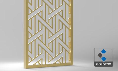 New design - Stainless Steel Room Divider
