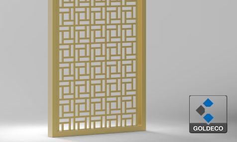 Decorative 304 Stainless Steel Room Divider
