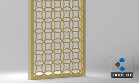 China Laser Cut Decorative stainless Steel Room Dividers