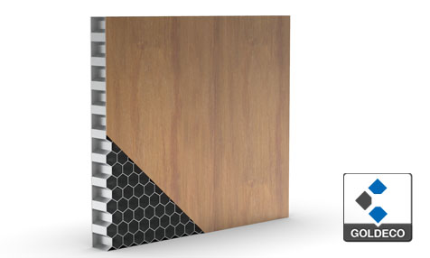 China PVC Laminated Stainless Steel Honeycomb Panel