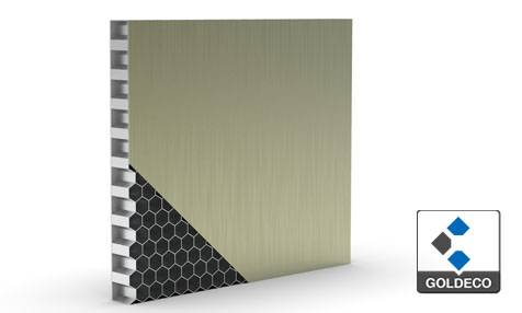 China Colored Stainless Steel Honeycomb Panel
