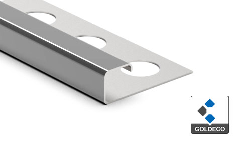 Stainless Steel Square Edge Tile Trim 8x31MM