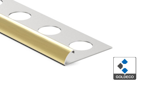 Stainless Steel Bull Nose Tile Trim