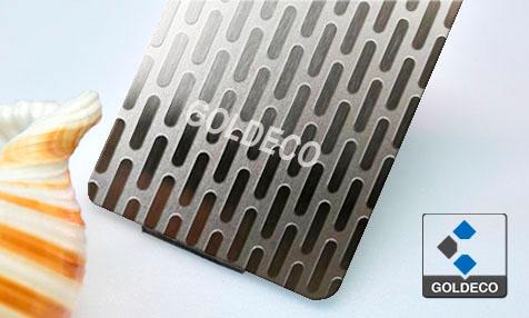 New design - Deep Etching Stainless Steel Sheet