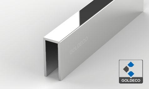 Stainless Steel U Channel for 10mm Glass