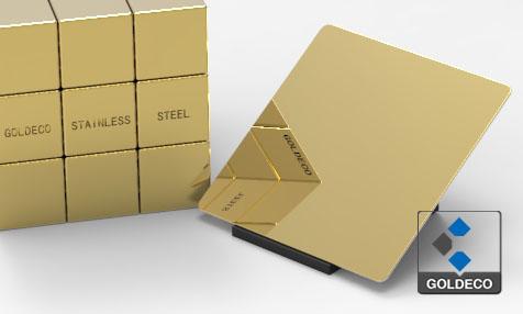Titanium Gold Stainless Steel Sheet