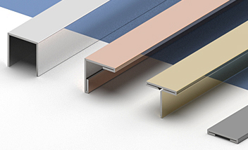 Decorative Stainless Steel Tile Trim / U Channel / T Profile / Flat Strip