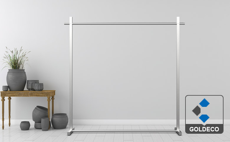 Stainless Steel Garment Rack