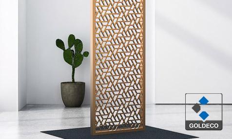 Islamic Pattern Stainless Steel Room Divider Screen