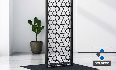 China Colored Stainless Steel Room Divider