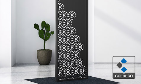Islamic Decorative 304 Stainless Steel Room Divider Metal Partition Islamic Decorative 304 Stainless Steel Room Divider Metal Partition