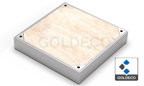 Recessed Stainless Steel Access Manhole Cover